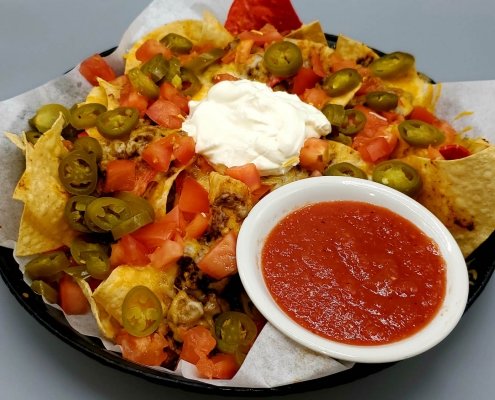 T's Loaded Nachos - Freddy T's Overland Park Bar and Grill
